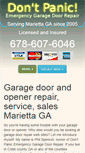 Mobile Screenshot of dontpanicdoor.com